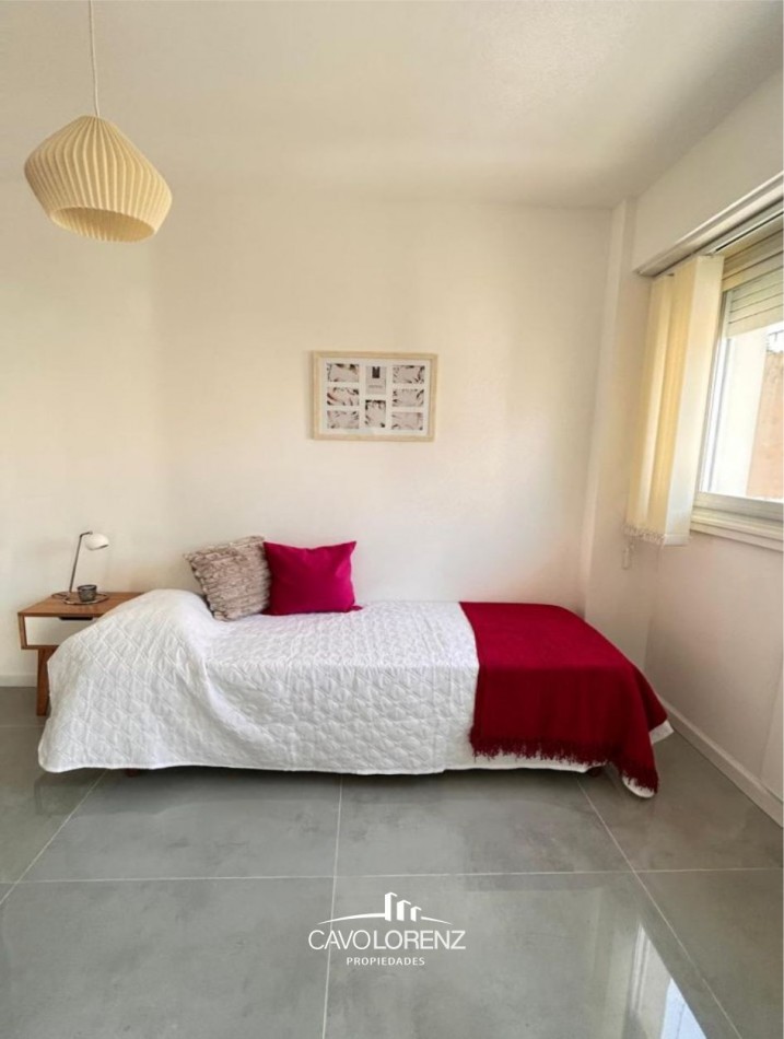 Lamadrid 2188 7° A - Magnifico 3 ambientes al frente con balcon, totalmente reciclado y amoblado