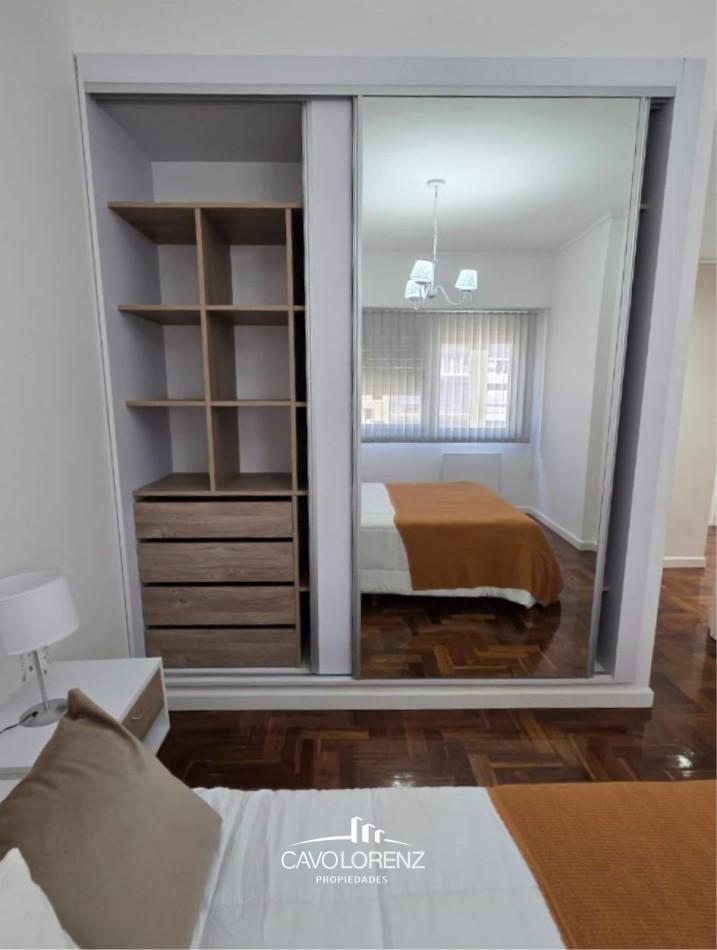 Excelente Departamento 2 Ambientes al frente con balcon - Completamente recicaldo