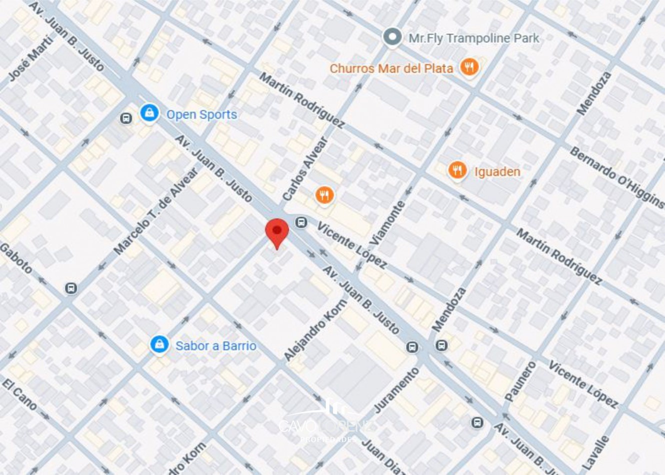 Juan B.Justo 1164 - Lote con local en inmejorable zona comercial